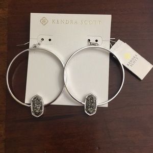 Hoop earrings